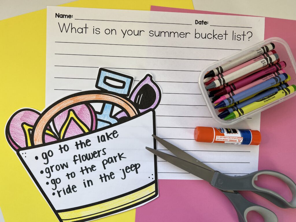 Summer Craft Ideas for 1st Graders