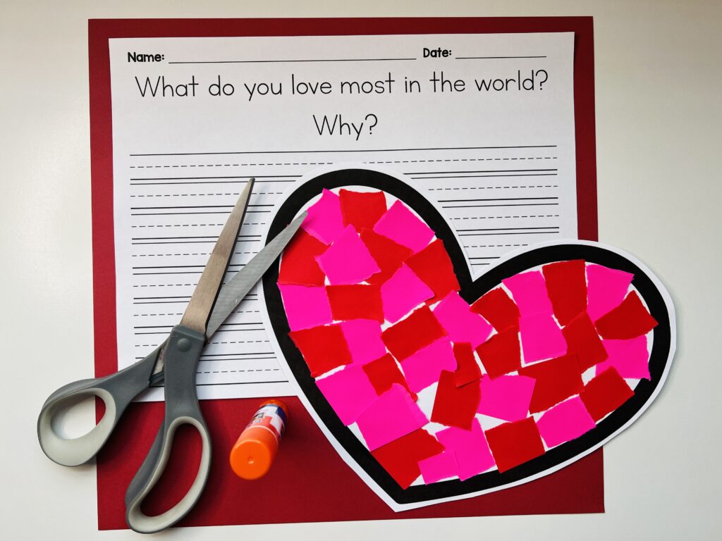 Valentine's Day Craft for Elementary Students